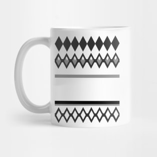 Iceland Wool Sweater Pattern Mug